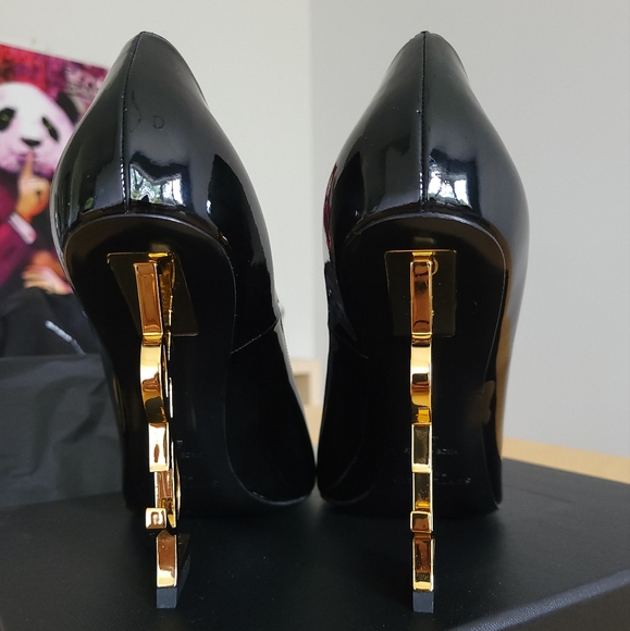 YSL OPYUM ESCARPINS / YSL OPYUM PUMPS HEEL - Picture 2 of 10